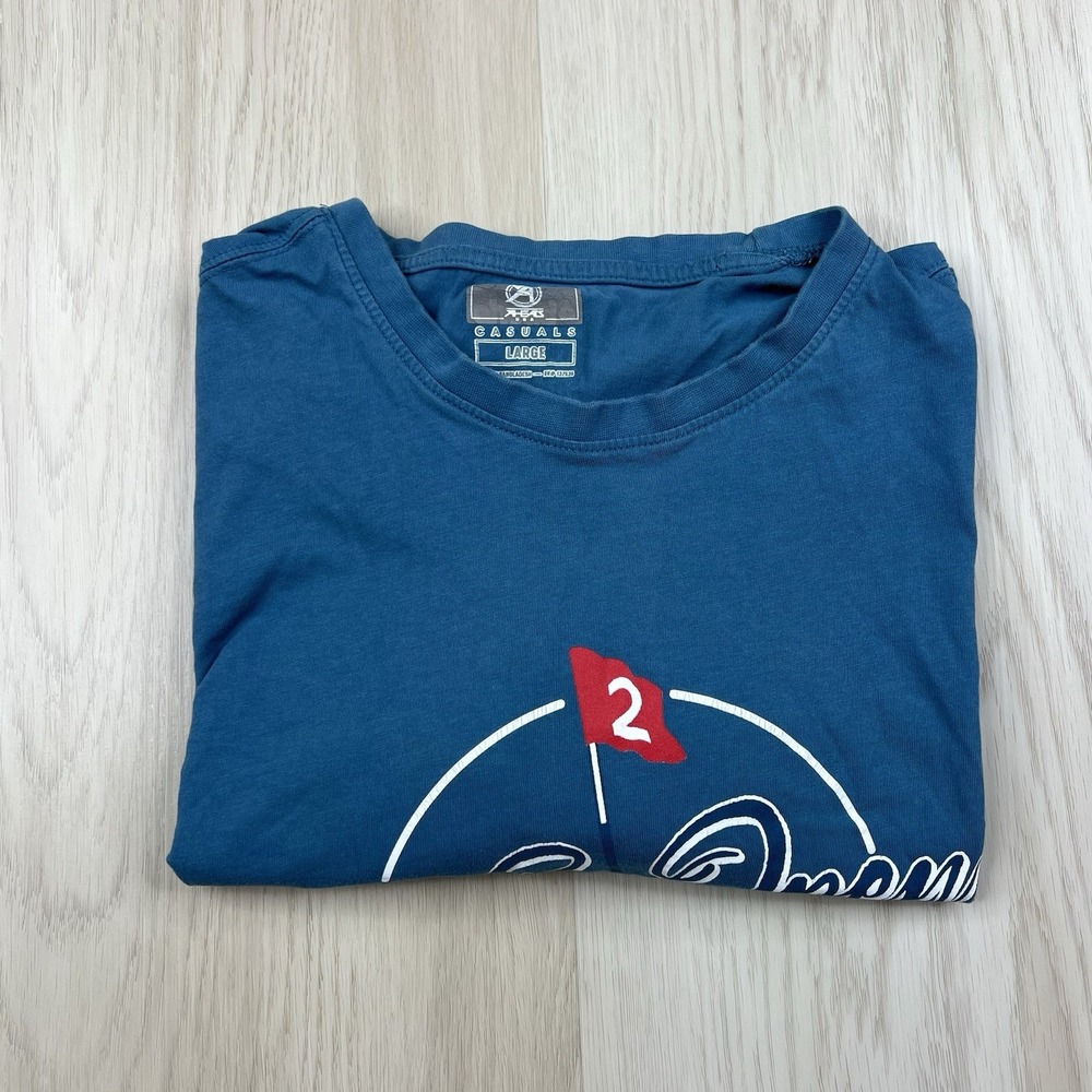 Ahead SS T-Shirt 2024 US OPEN PINEHURT Men's Size L Large Blue